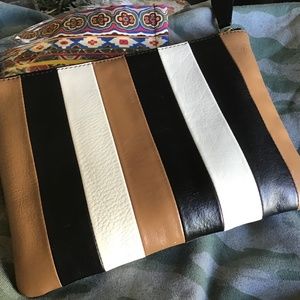 Barney’s..leather clutch or makeup bag